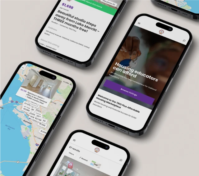 TRIO Plus product screens